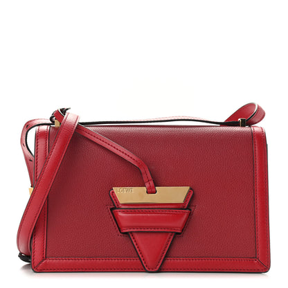 Loewe Grained Calfskin Medium Barcelona Shoulder Bag Scarlet Red 1 of 10