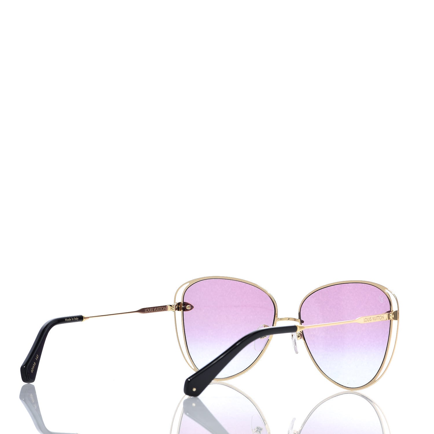 Louis Vuitton A Nous Deux Sunglasses Z1306E Purple Blue 4 of 10