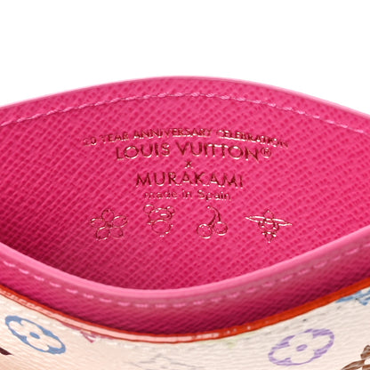 Louis Vuitton LV X TM Monogram Multicolor Card Holder Kawaii Pink 6 of 7