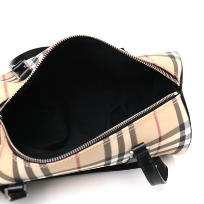 Burberry House Check Barrel Bag Black 4 of 4