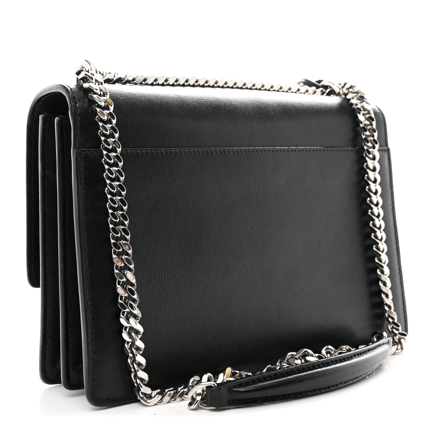 Saint Laurent Calfskin Medium Monogram Sunset Black 3 of 9