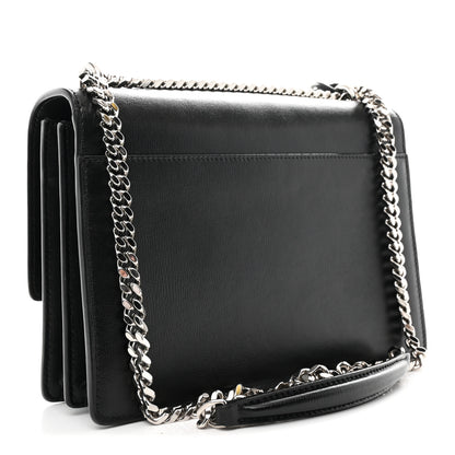 Saint Laurent Calfskin Medium Monogram Sunset Black 3 of 9