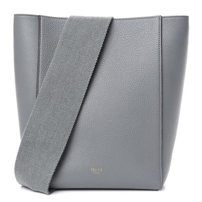 Celine Soft Grained Calfskin Small Sangle Bucket Bag Grey 1 of 7