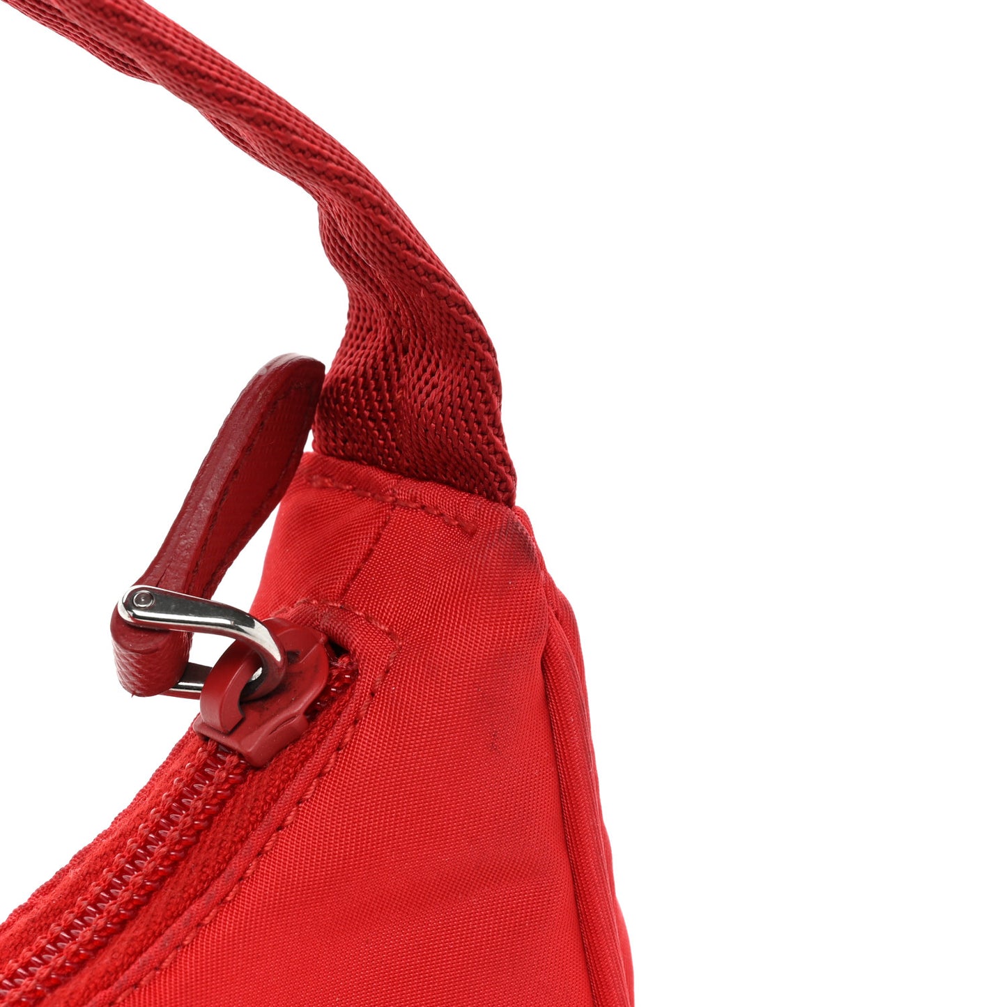 Tessuto Nylon Mini Re-Edition 2000 Bag Rosso