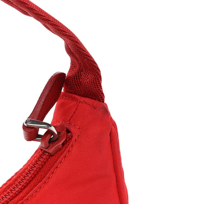 Prada Tessuto Nylon Mini Re-Edition 2000 Bag Rosso 18 of 19