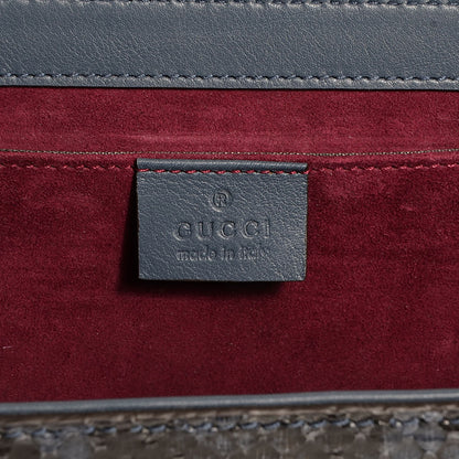 Gucci Python Lady Lock Clutch Blue 7 of 10