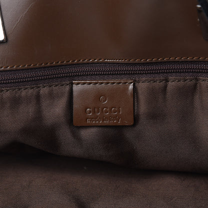 Gucci Monogram Large Bucket Tote Dark Brown 6 of 13