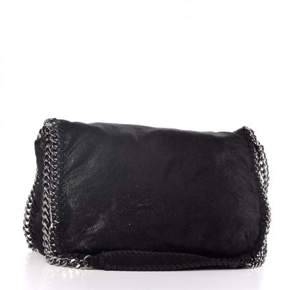 Stella McCartney Shaggy Deer Falabella Messenger Black 3 of 9