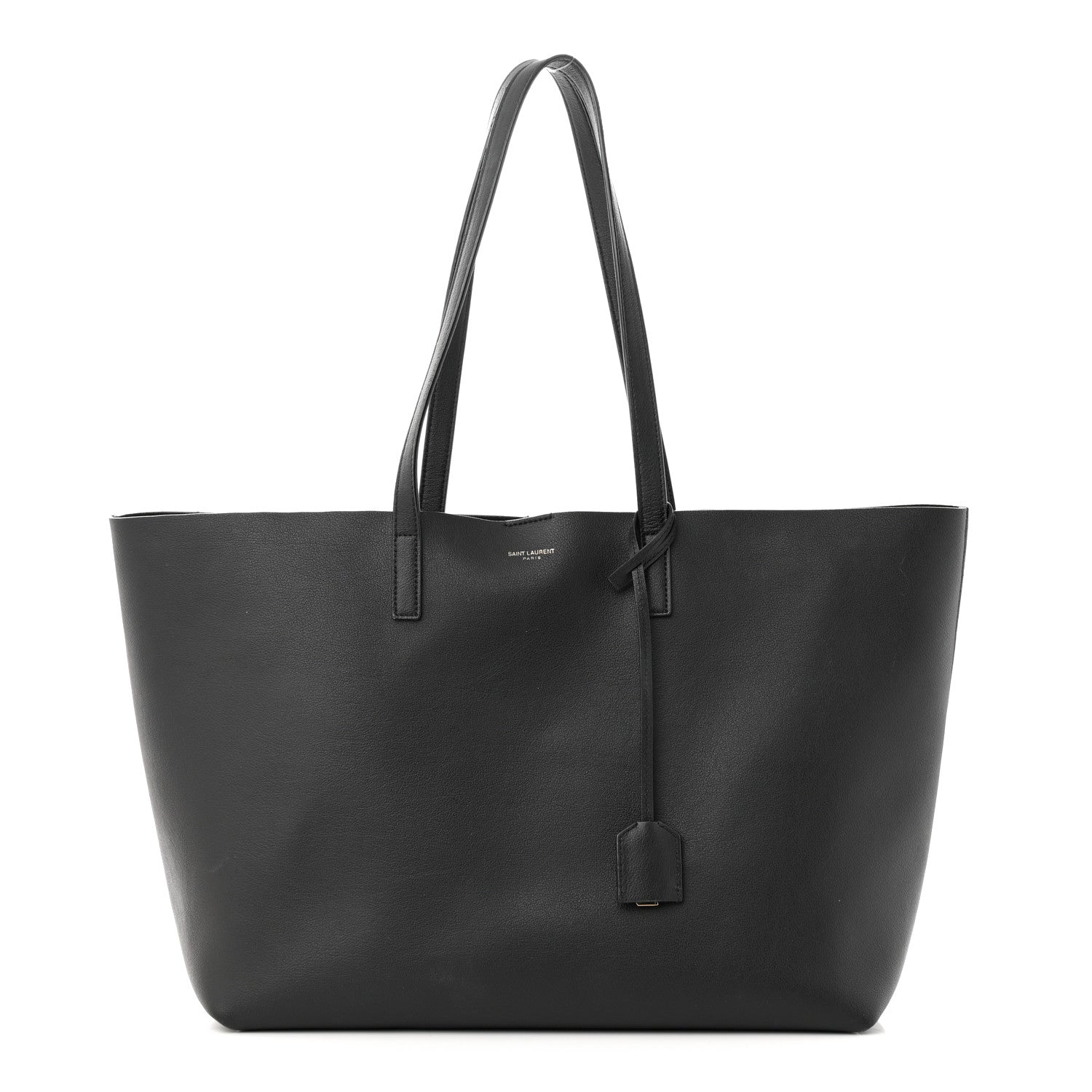 Saint Laurent Calfskin Large Shopping Tote Black 1 of 11