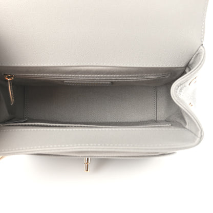 Chanel Caviar Quilted Medium Business Affinity Flap Grey 5 of 11