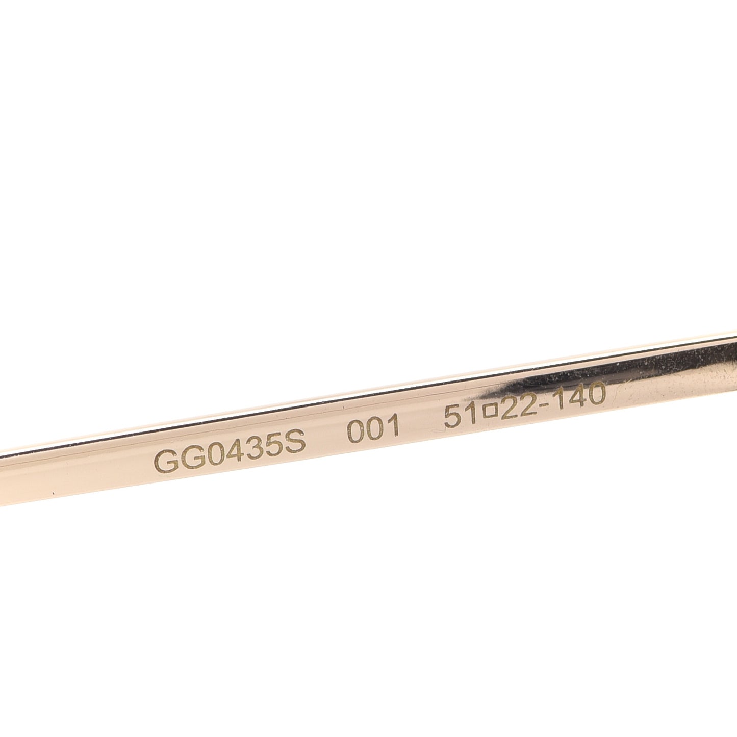 Acetate Oversize Square Frame GG0435S Sunglasses Black