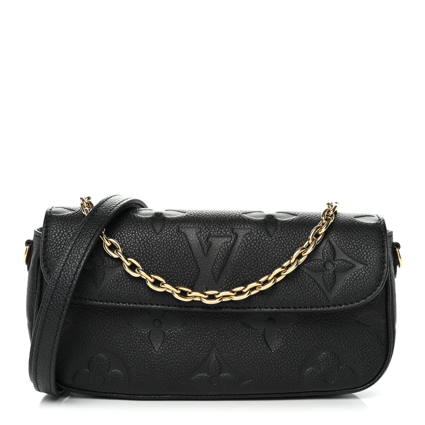 Empreinte Monogram Giant Ivy Wallet On Chain Black