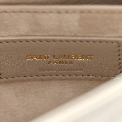 Saint Laurent Lambskin Quilted Le 57 Diamond Shoulder Bag Crema Soft 6 of 9