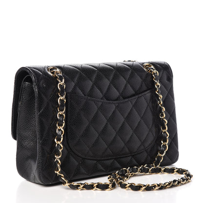 Chanel Caviar Quilted Medium Double Flap Black 4 of 11
