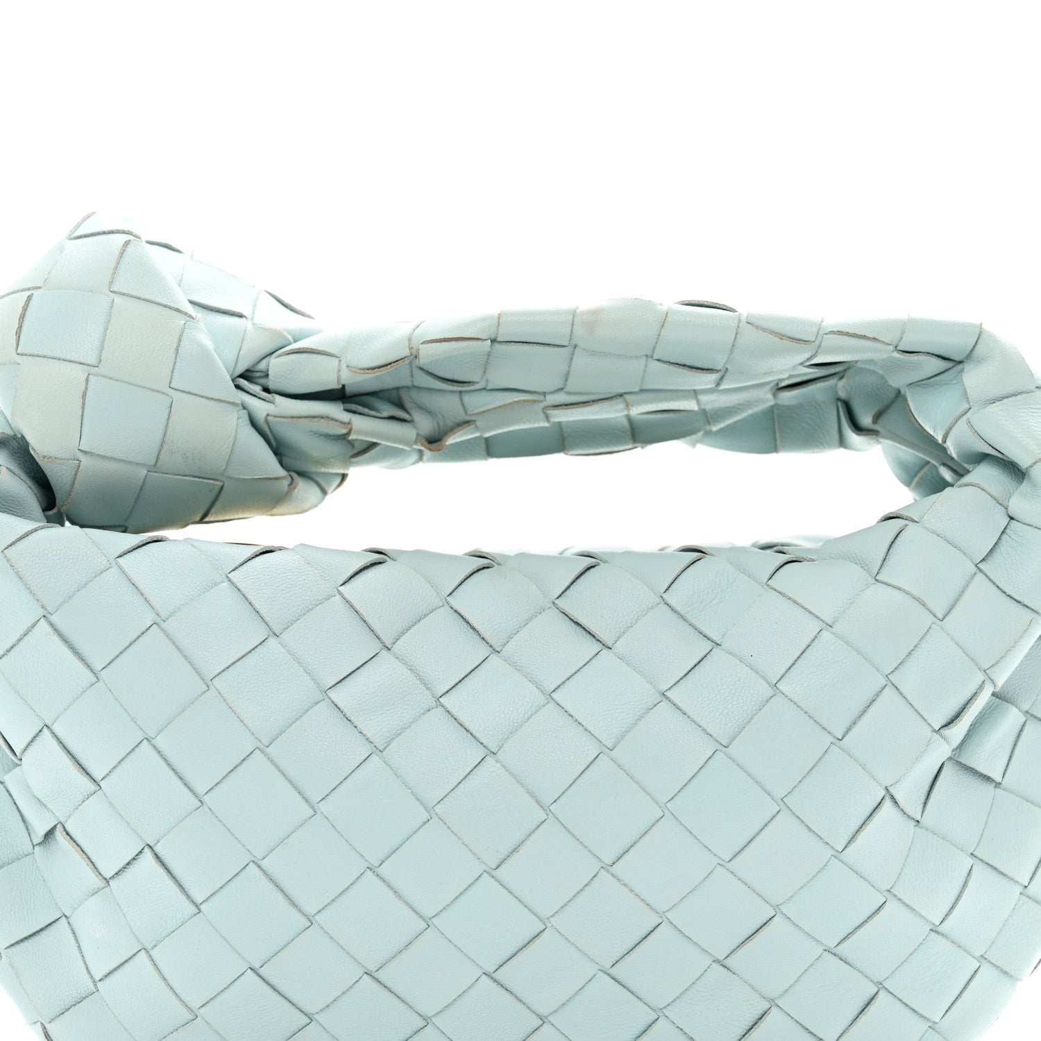 Bottega Veneta Nappa Intrecciato Mini Jodie Teal Washed 5 of 9