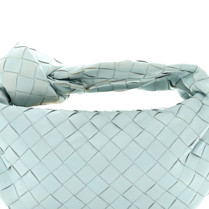 Bottega Veneta Nappa Intrecciato Mini Jodie Teal Washed 5 of 9
