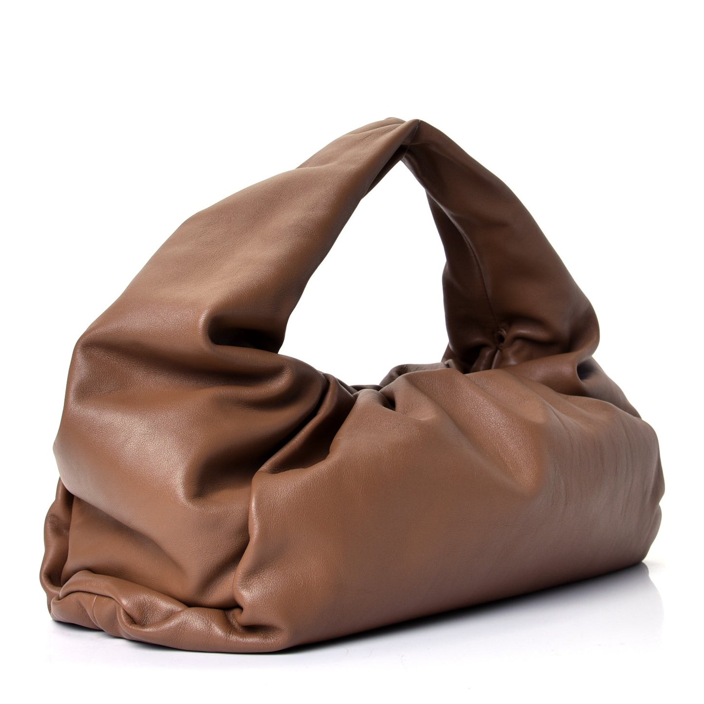Smooth Butter Calfskin Small The Shoulder Pouch Cammello