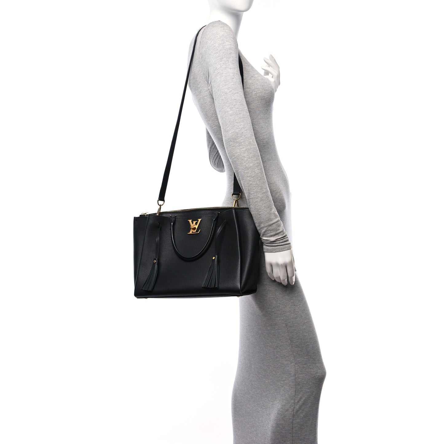 Calfskin Lockmeto Black