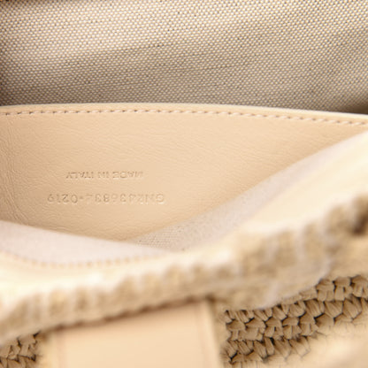 Saint Laurent Raffia Baby Monogram Downtown Cabas Naturale 7 of 11