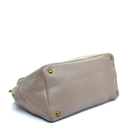 Prada Vitello Daino Tote Argilla 4 of 8