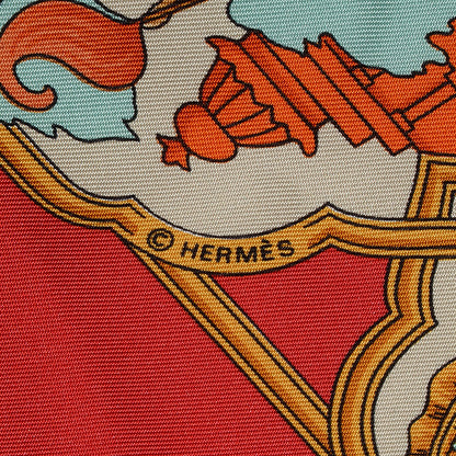 Hermes Silk Splendeur Des Maharajas Scarf 90 6 of 6