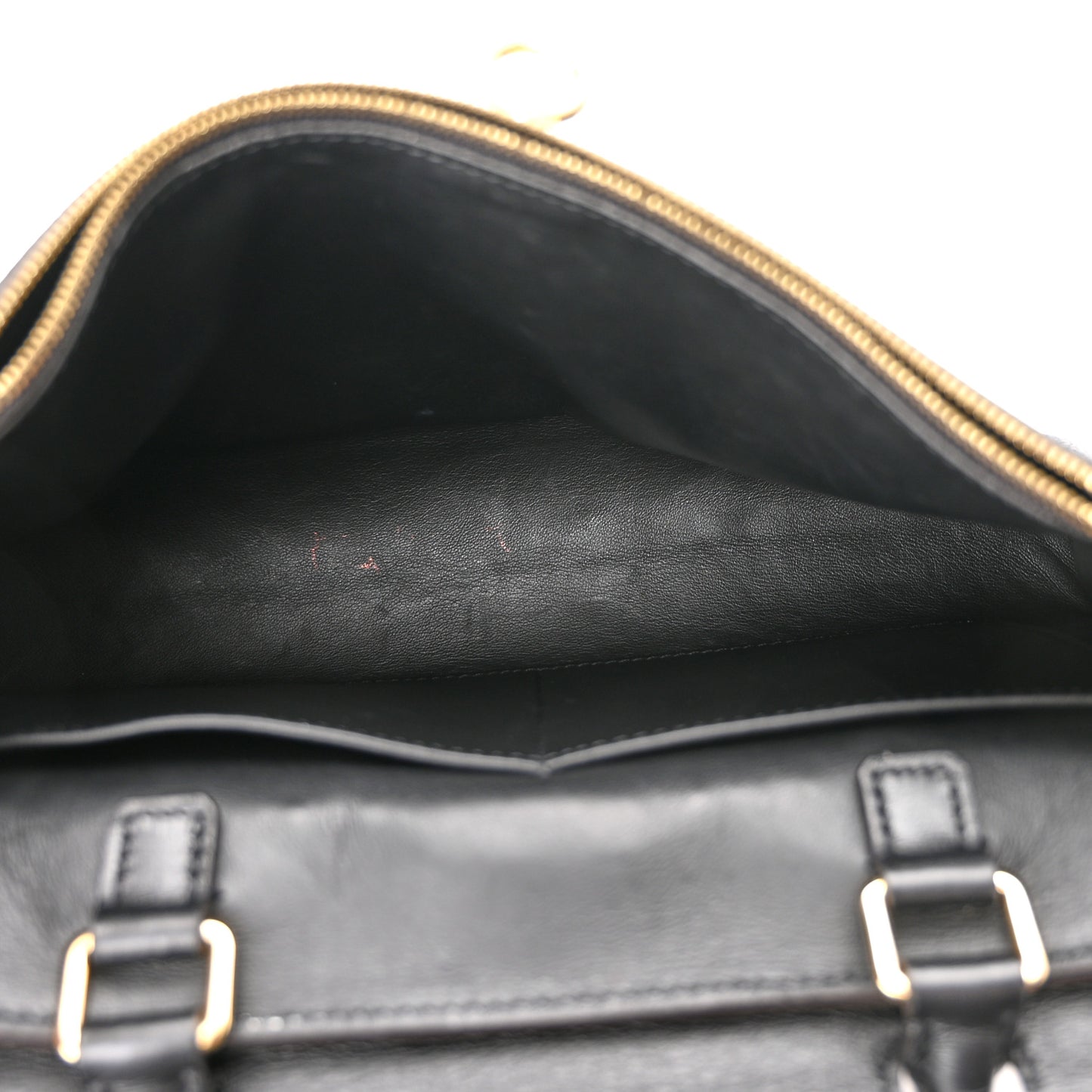 Calfskin City Steamer Pochette Black