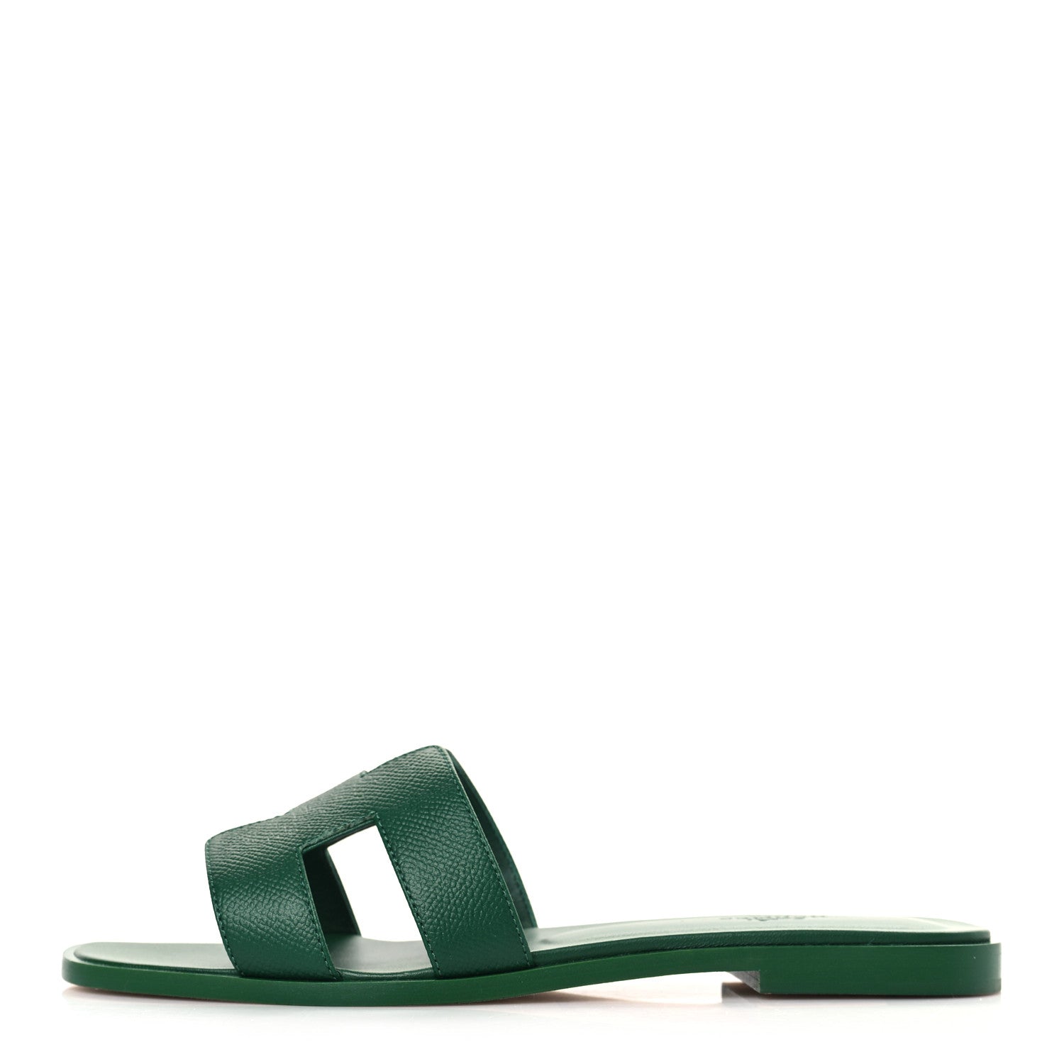 Hermes Epsom Oran Sandals 39 Vert Cactus 1 of 8