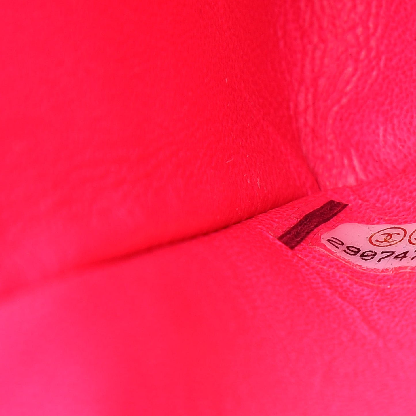 Goatskin Quilted 2.55 Reissue Mini Flap Fluorescent Pink