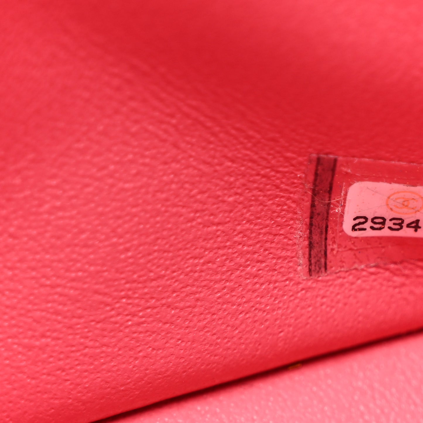 Lambskin Quilted Mini Square Flap Pink