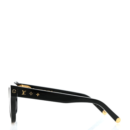Louis Vuitton Acetate My Monogram Square Sunglasses Z1523W Black 3 of 7
