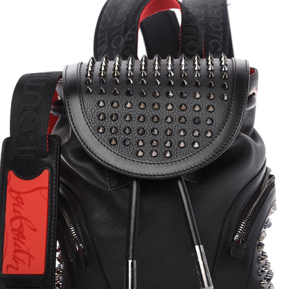Christian Louboutin Calfskin Spiked Explorafunk Backpack Black 9 of 9