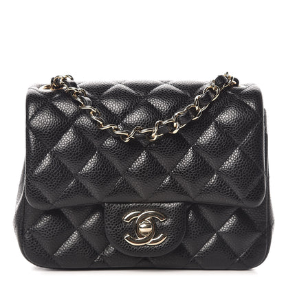 Chanel Caviar Quilted Mini Square Flap Black 1 of 14