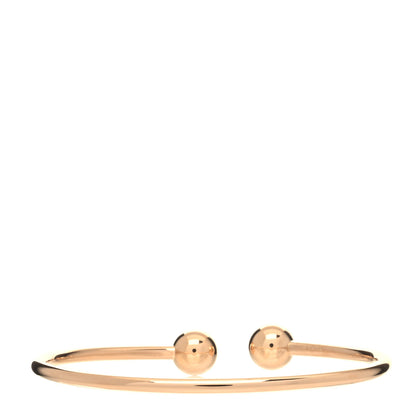 Tiffany 18K Rose Gold 8mm HardWear Ball Wire Bracelet 2 of 5