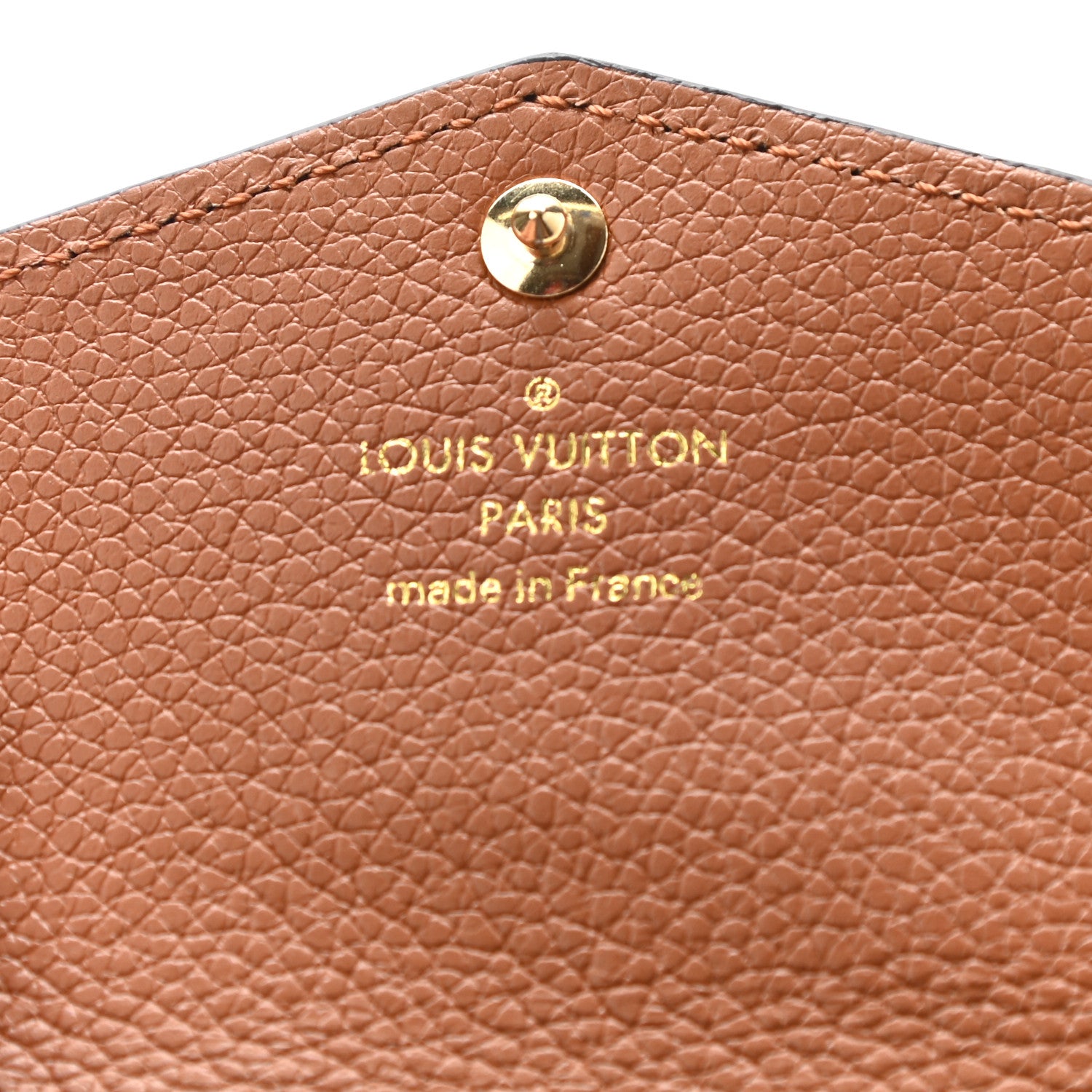 Louis Vuitton Empreinte Monogram Giant Wild At Heart Key Pouch Caramel 6 of 6