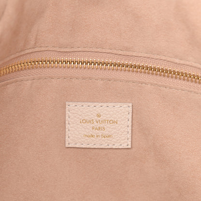 Louis Vuitton Empreinte Monogram Spring In The City Neverfull MM Kaki Beige Cream 7 of 10