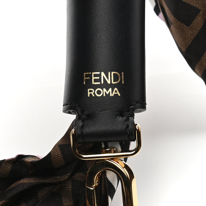 Fendi X JOSHUA VIDES Silk Calfskin FF Strap You Brown Multicolor 4 of 6