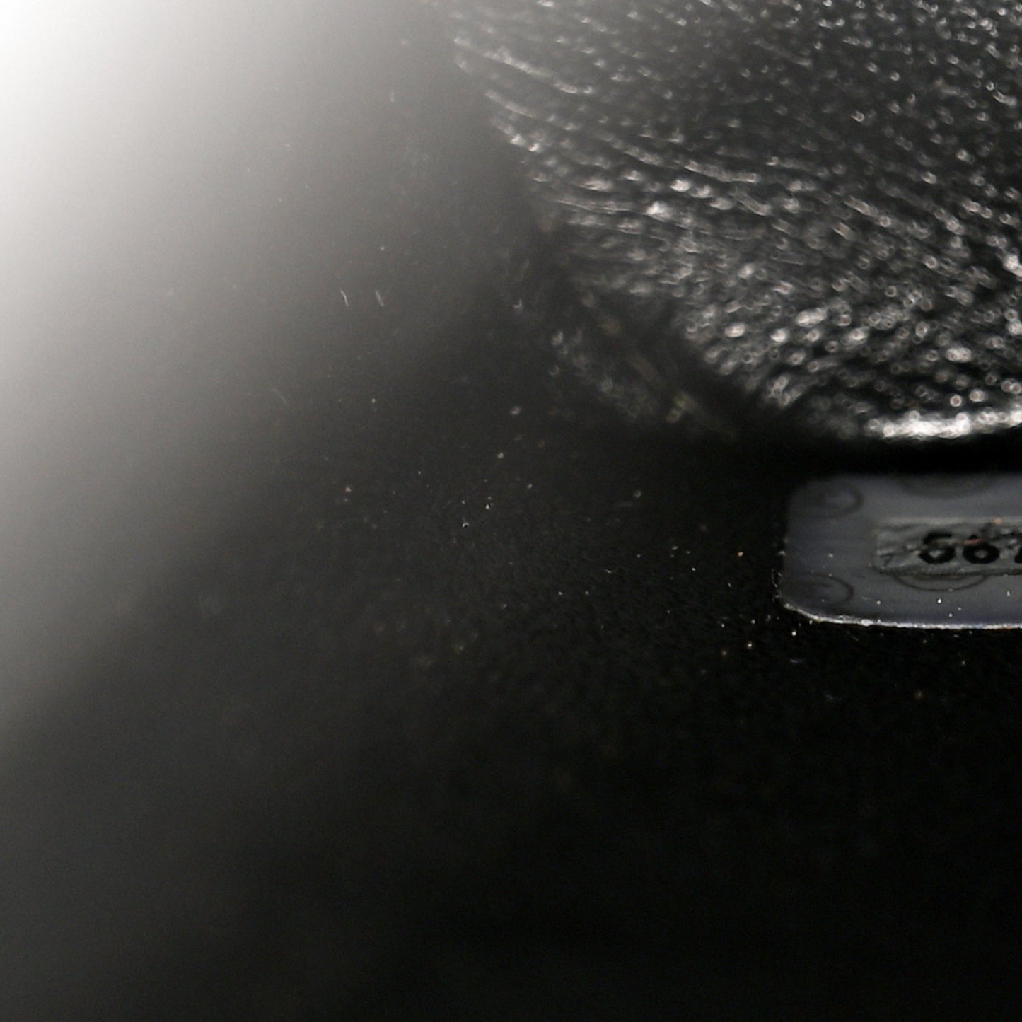 Caviar Quilted Medallion Tote Black