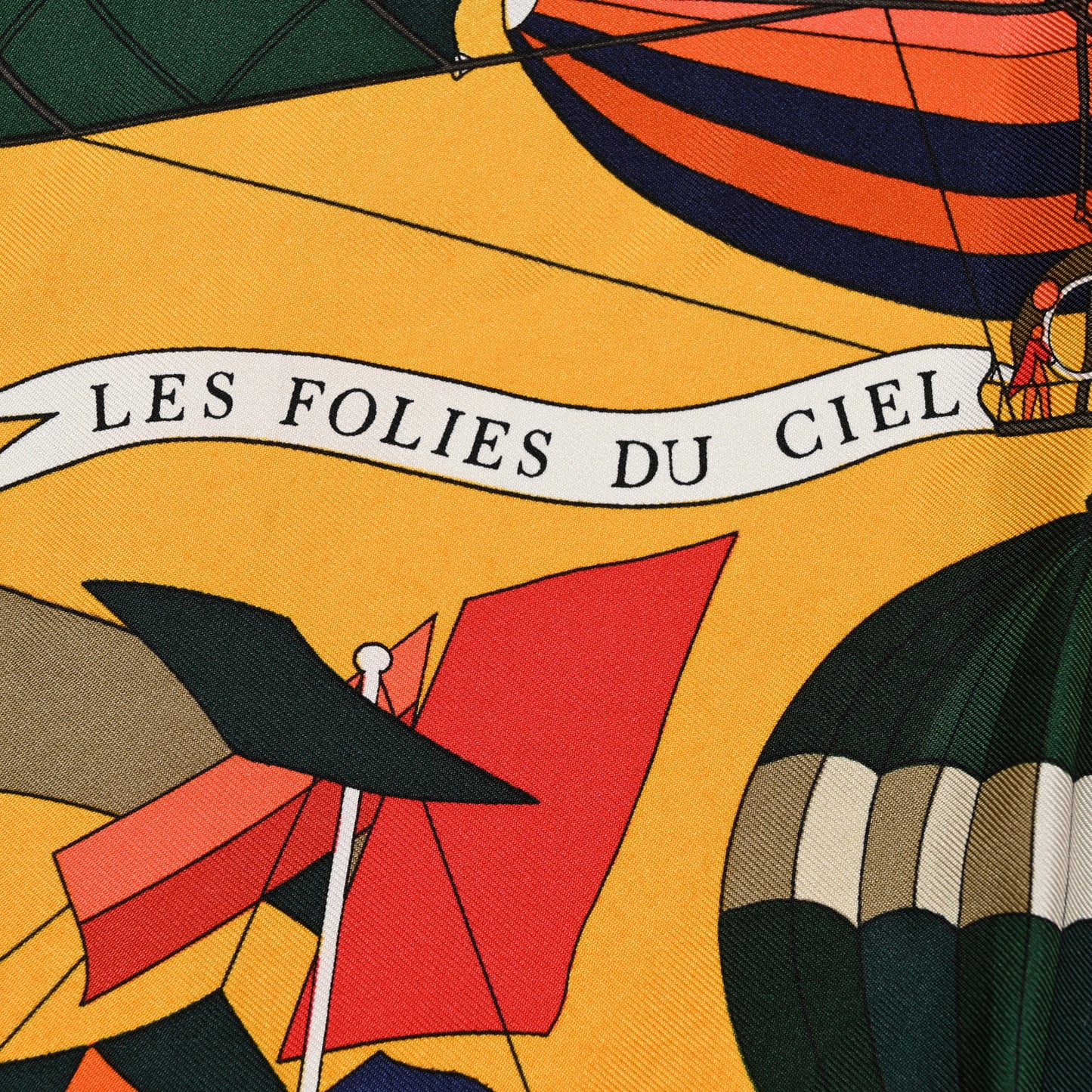 Silk Les Folies Du Ciel Scarf 90