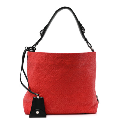 Louis Vuitton Monogram Lambskin Antheia Hobo PM Corail 1 of 12