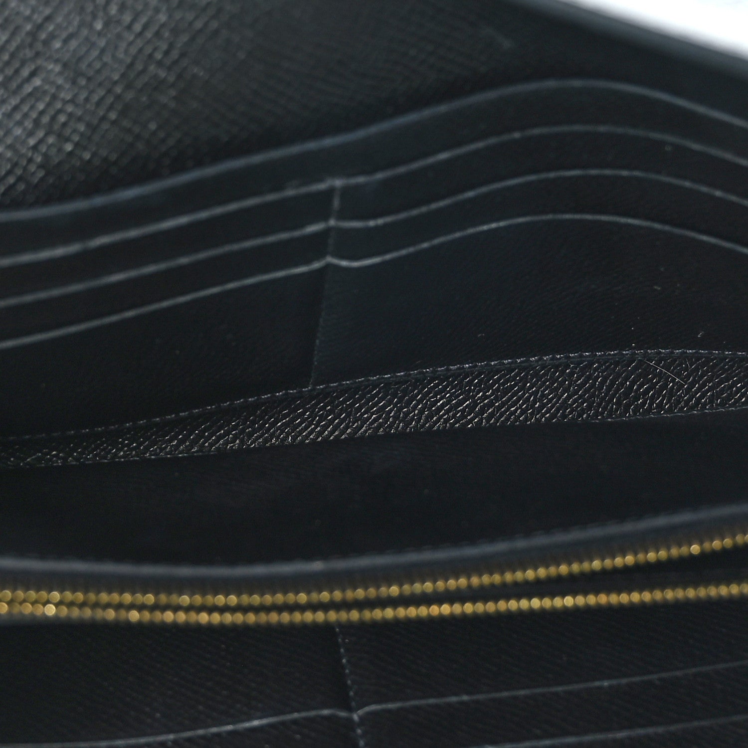Hermes Epsom Kelly Longue Wallet Black 6 of 8