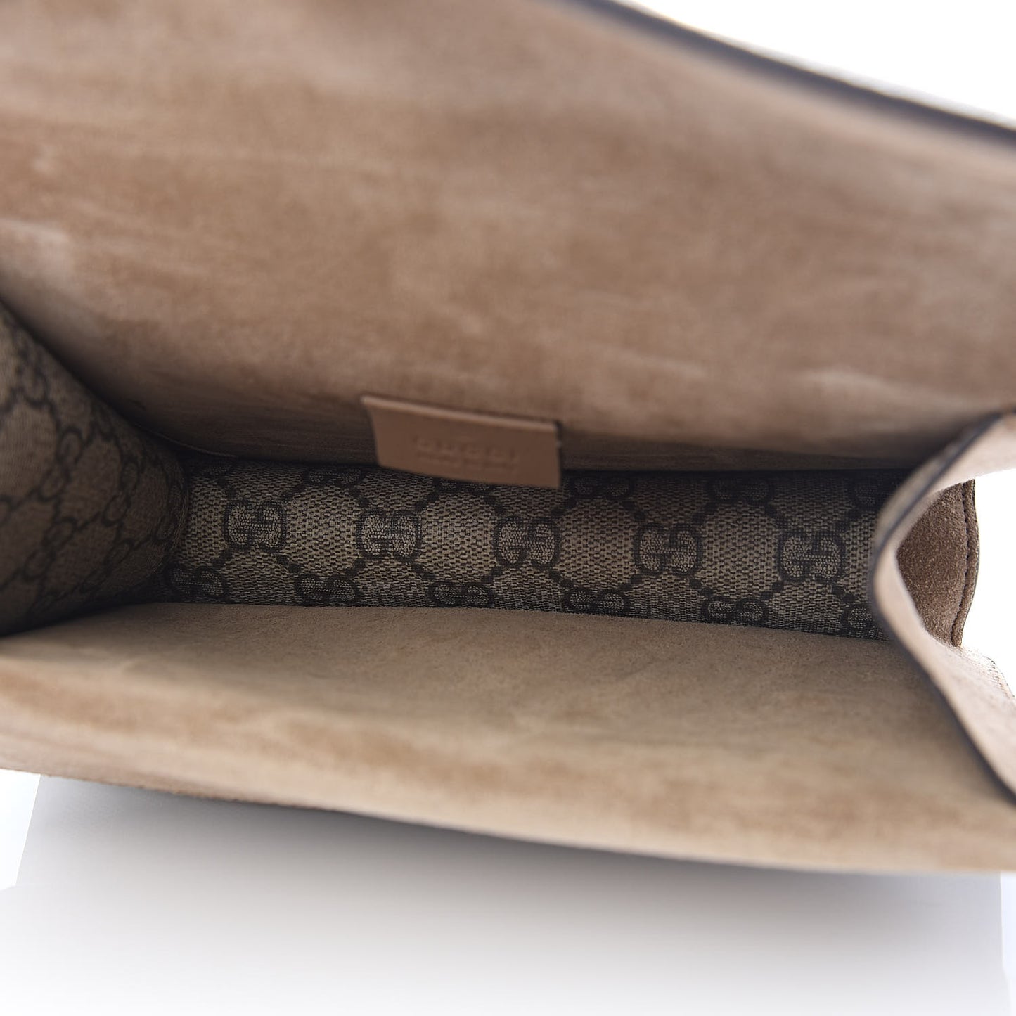 GG Supreme Monogram Mini Dionysus Shoulder Bag Taupe