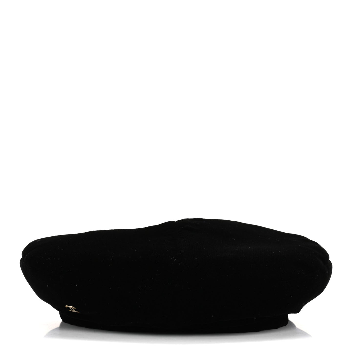 Velvet Beret Hat M Black