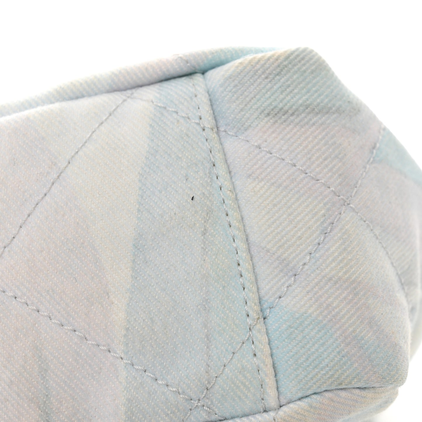 Canvas Quilted Jungle Jeans Flap White Multicolor