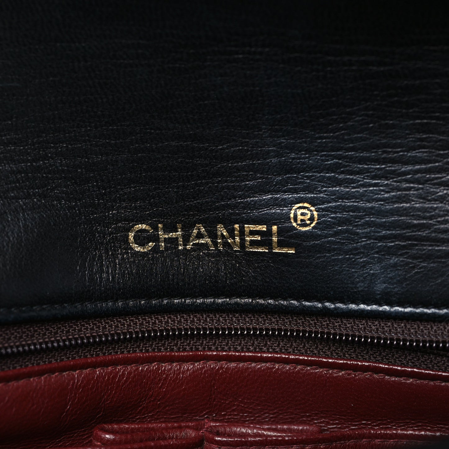 Lambskin Quilted Small Single Flap Black