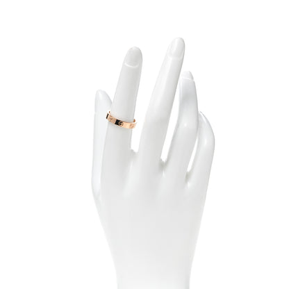 Cartier 18K Pink Gold 3.5mm LOVE Wedding Band Ring 54 6.75 2 of 4