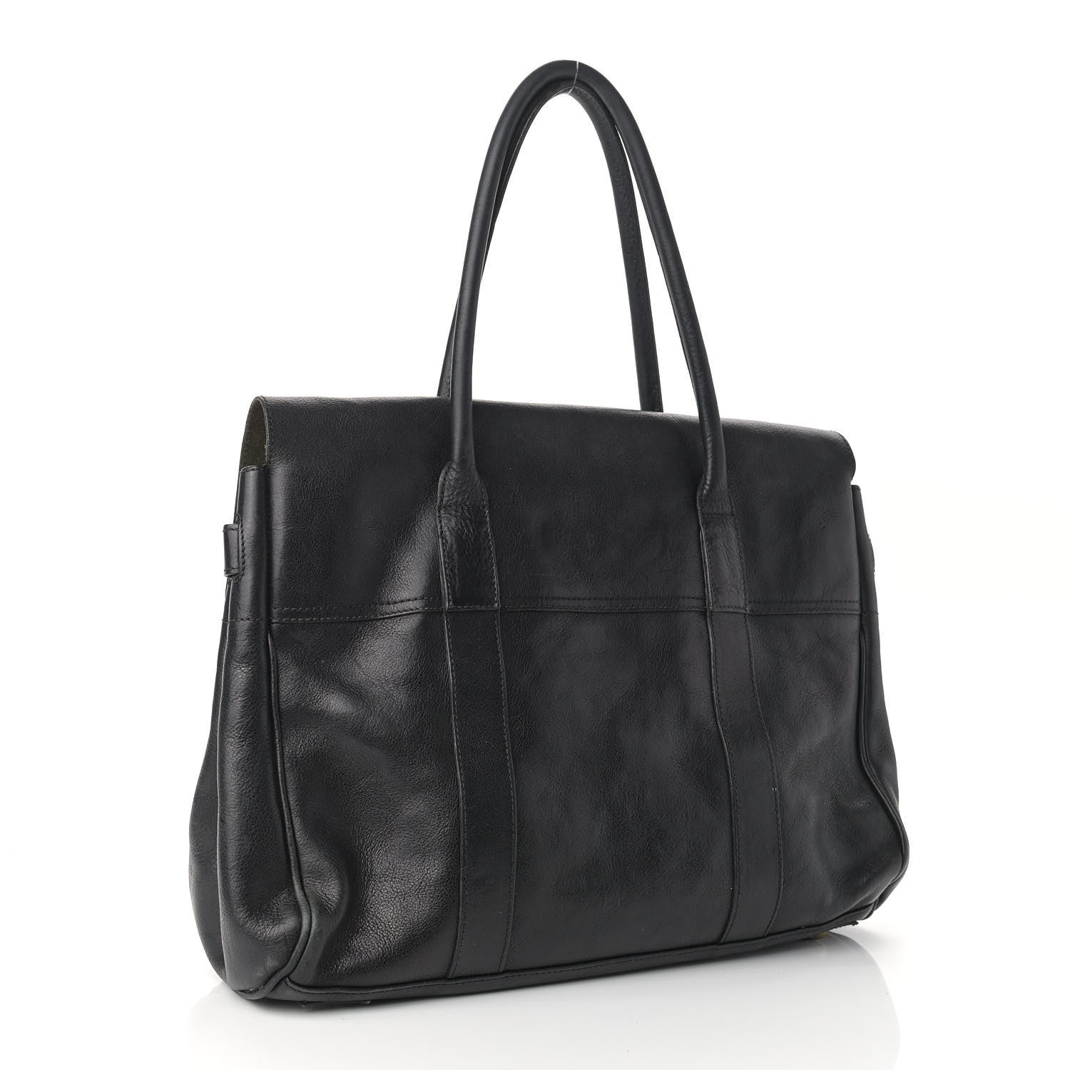 Mulberry Natural Leather Bayswater Black 3 of 13