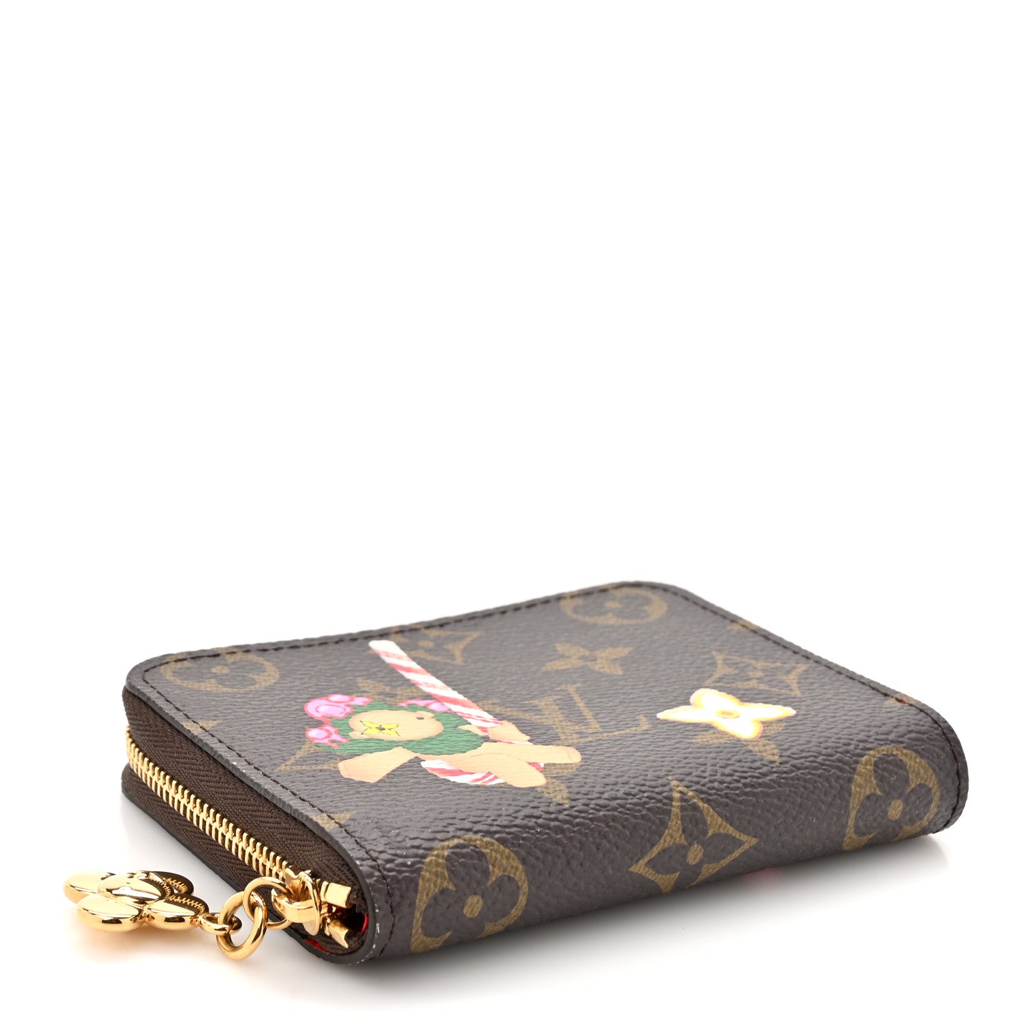 Louis Vuitton Monogram 2024 Christmas Animation Candy Factory Zippy Coin Purse Candy Red 4 of 10
