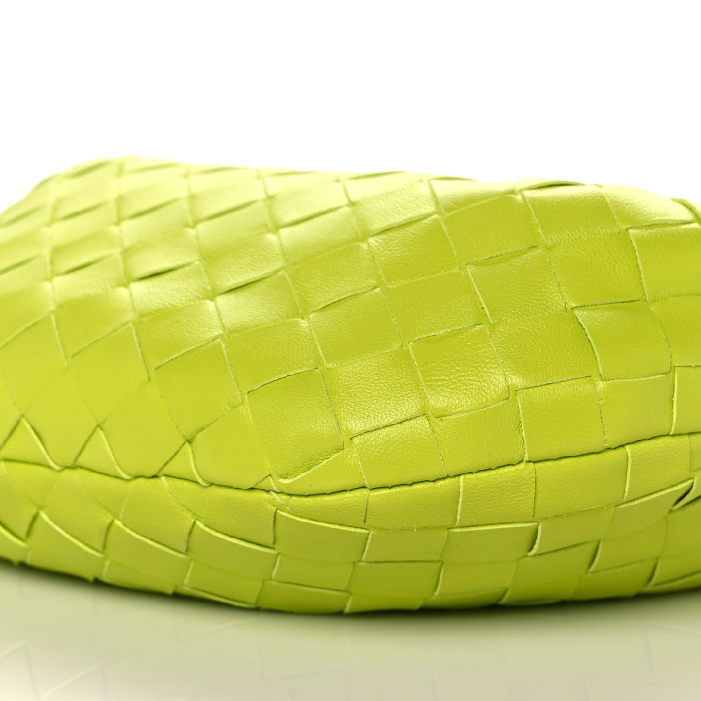 Nappa Intrecciato Mini Jodie Kiwi