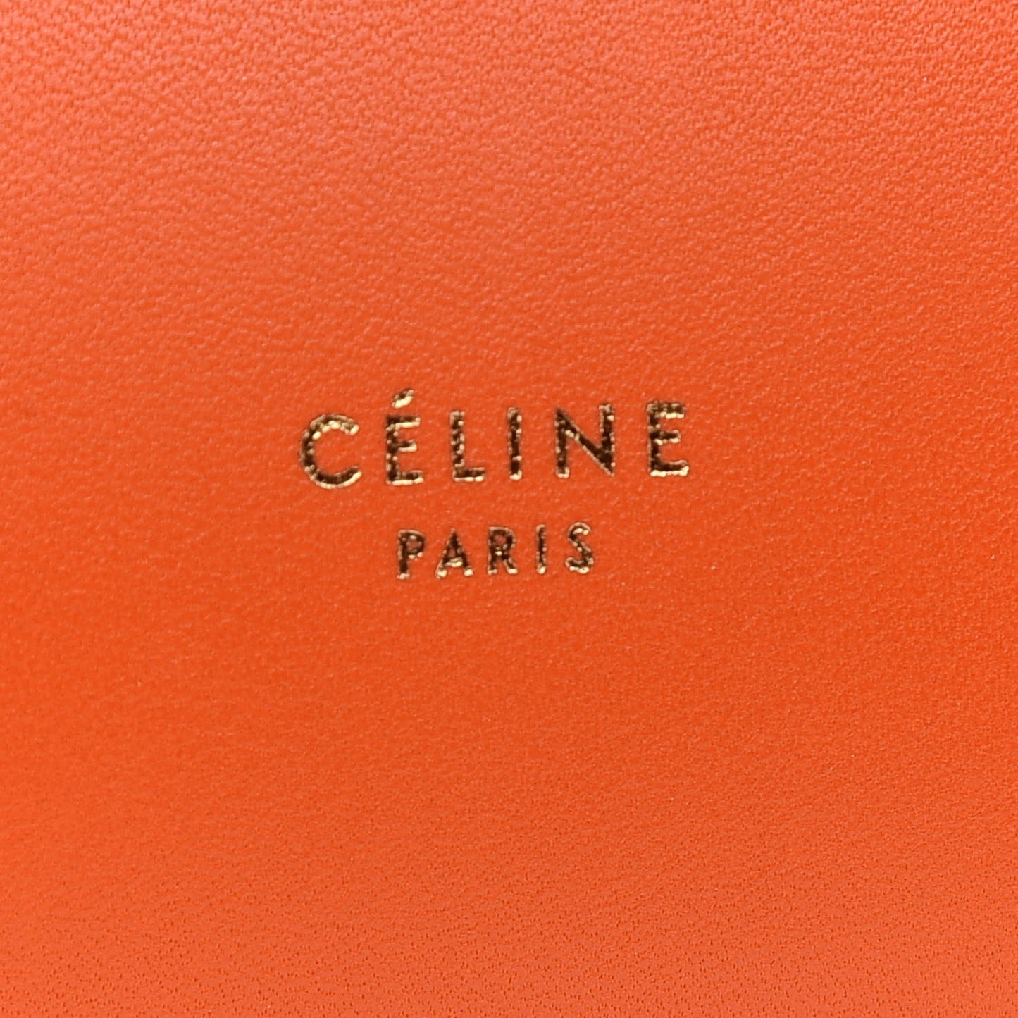 Smooth Calfskin Mini Tri-Color Belt Bag Orange
