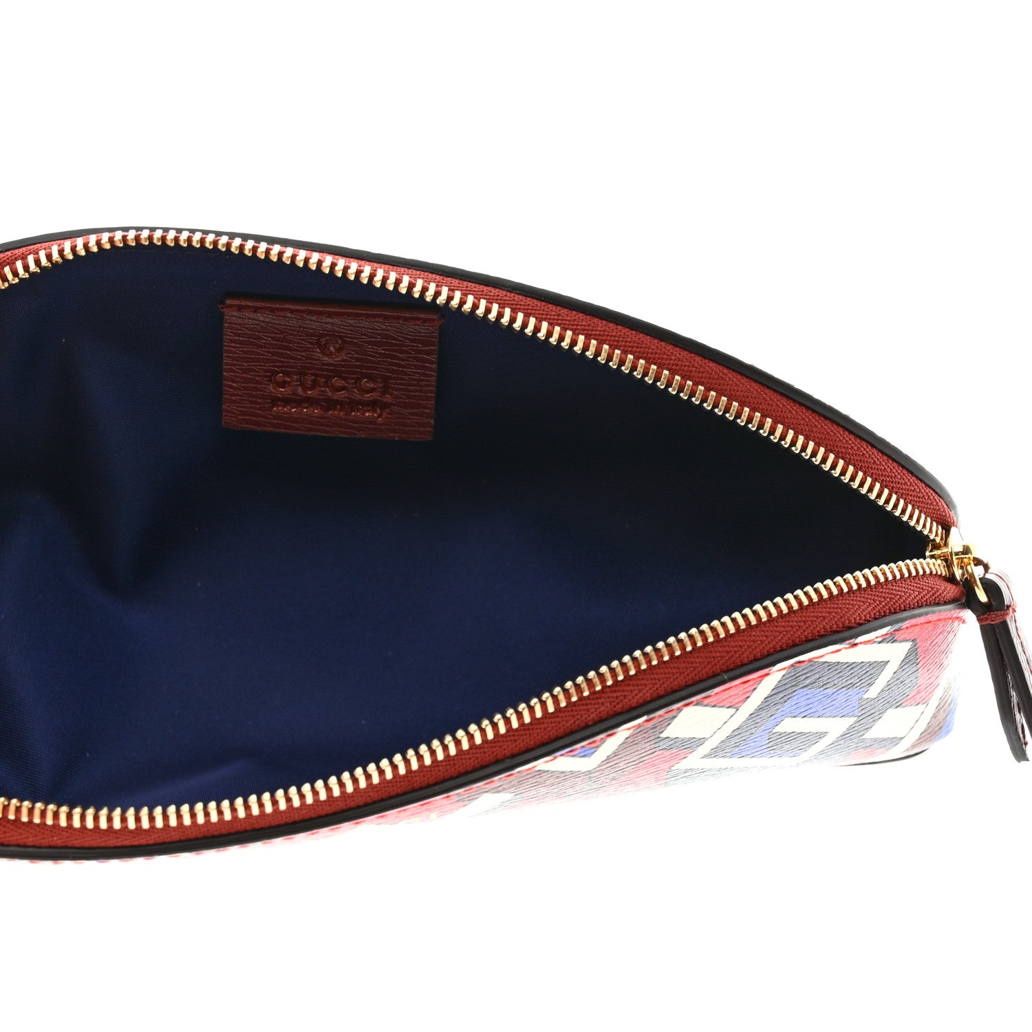 Gucci Shangai Calfskin Geometric G Pencil Case Multicolor 5 of 8